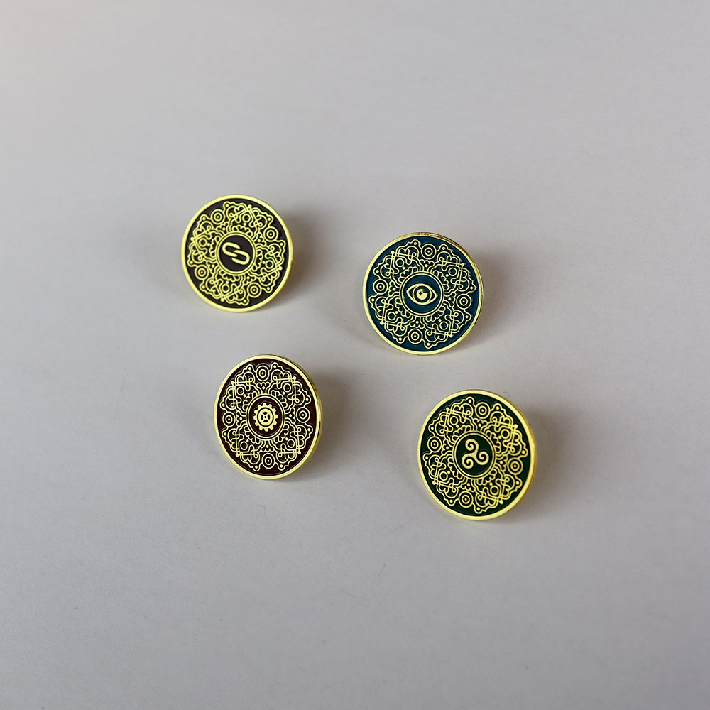 Trickerion - Enamel Pin Badge Set