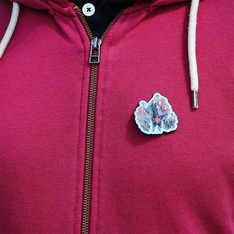 Cerebria - Hatred Enamel Pin Badge