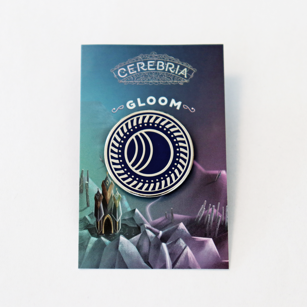 Cerebria - Gloom Enamel Pin Badge