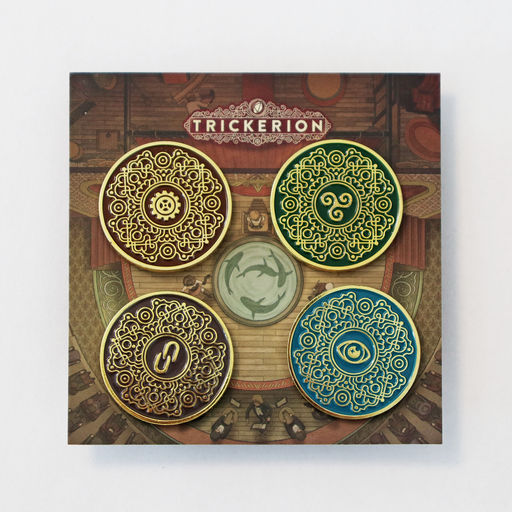 Trickerion - Enamel Pin Badge Set