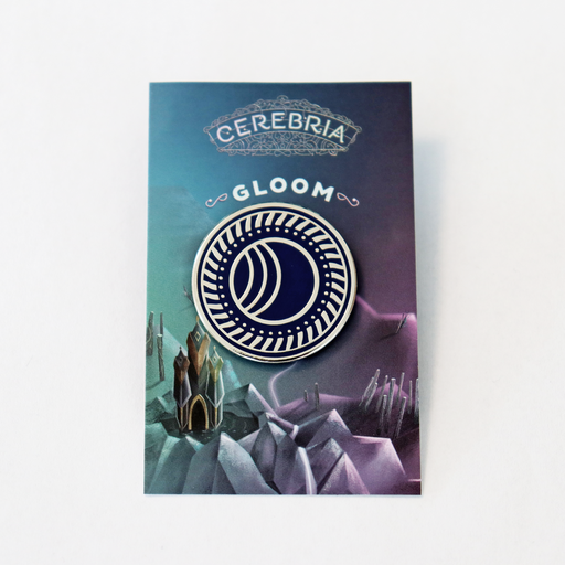 [MCGPIN007] Cerebria - Gloom Enamel Pin Badge